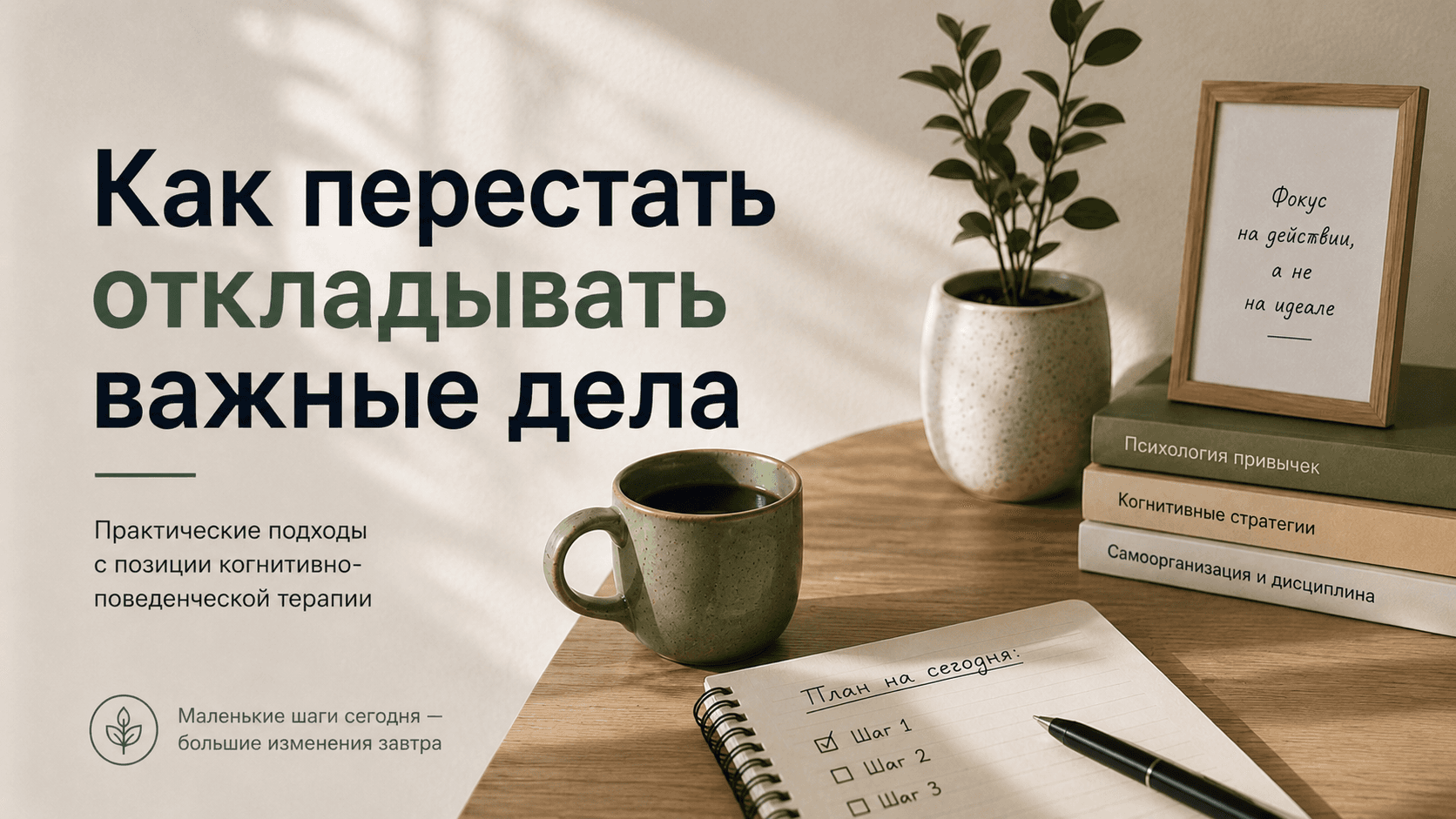 Как перестать откладывать важные дела